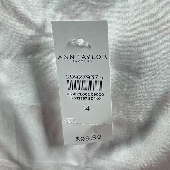 NEW Ann Taylor Skirt Womens 14 purple orange white floral ruffle midi - Picture 5 of 9